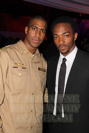 SPINKS & ACTOR ANTHONY MACKIE