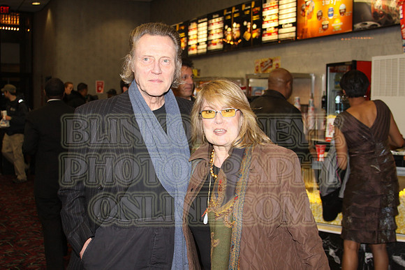 CHRISTOPHER WALKEN & WIFE