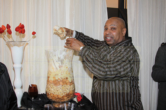 Photographer Ronnie Wright in the dessert dish