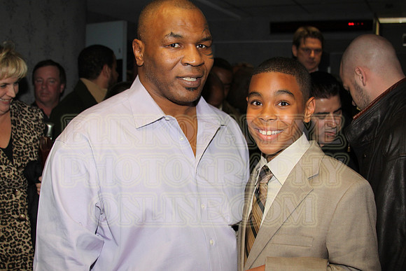 MIKE  TYSON & SON  AMIR TYSON