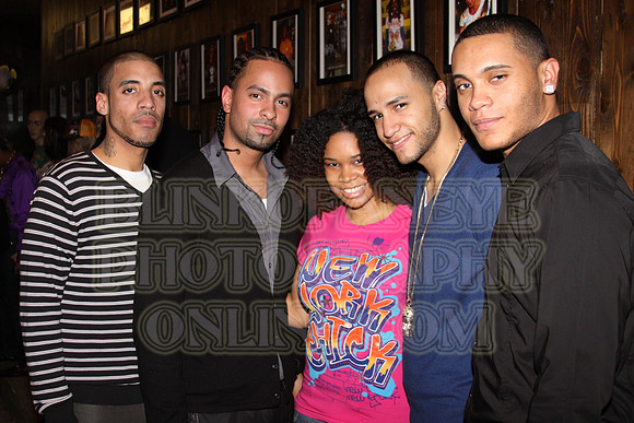 Latin R&B Group The Heights & Actress Tralynn Husbands