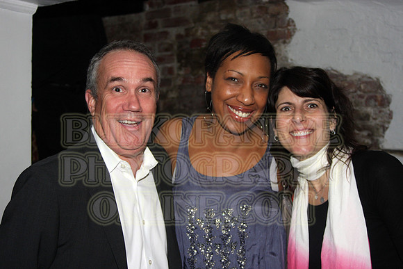 J RECORDS EXEC'S & CAROLINE